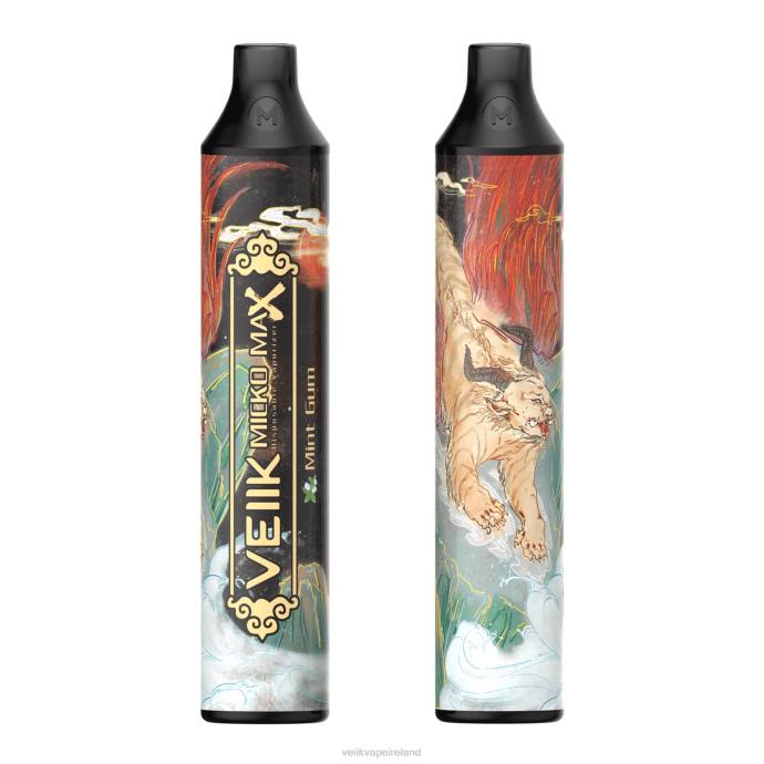 Mint Gum VEIIK vape review - VEIIK Micko MAX Disposable Vape 1500 Puffs 08FH50