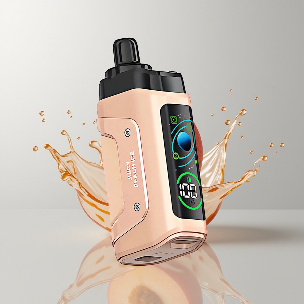 Juicy Peach Ice Razz Bar 45000 Puffs Disposable Vape Ireland Wholesale