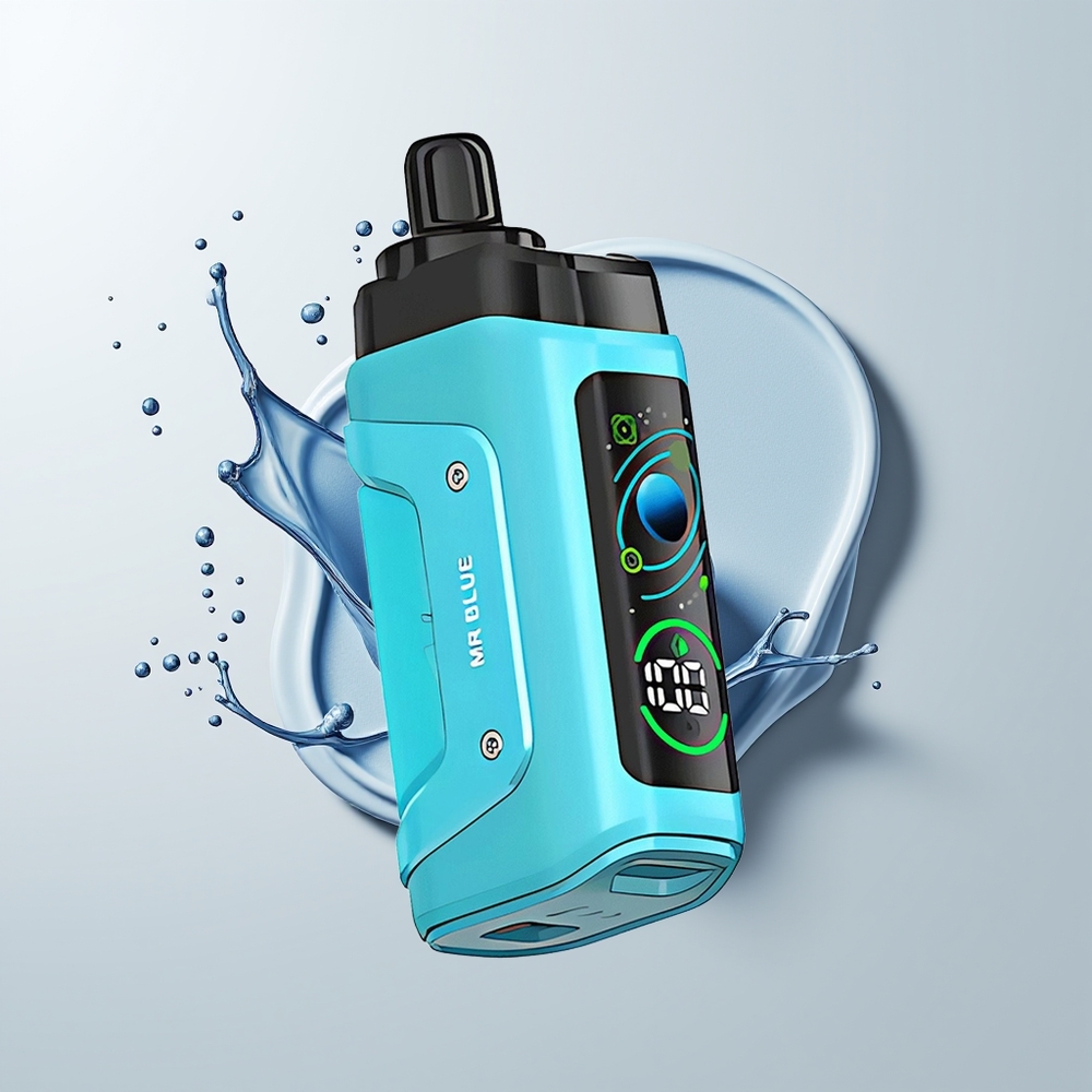 Mr Blue Razz Bar 45000 Puffs Disposable Vape Ireland Wholesale
