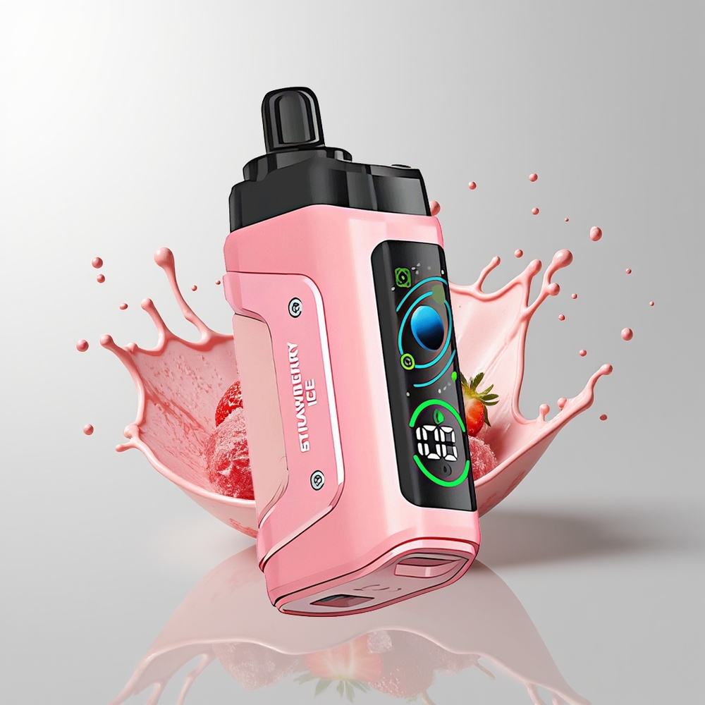 Strawberry Ice Razz Bar 45000 Puffs Disposable Vape Ireland Wholesale