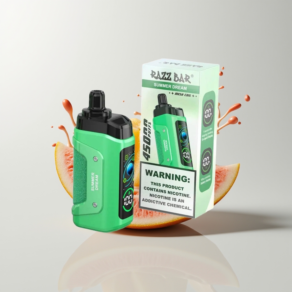Summer Dream Razz Bar 45000 Puffs Disposable Vape Ireland Wholesale