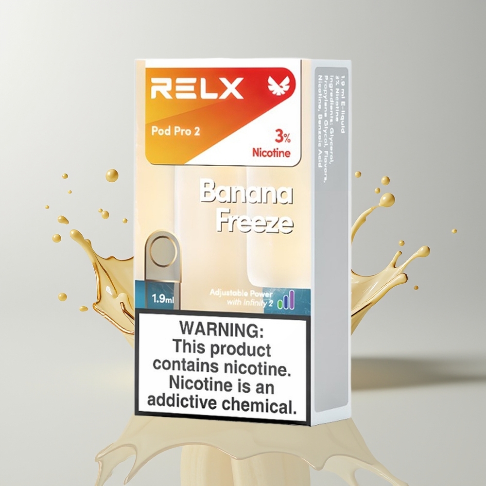 Banana Freeze Relx Pod Pro 2 Vape Device Ireland Wholesale