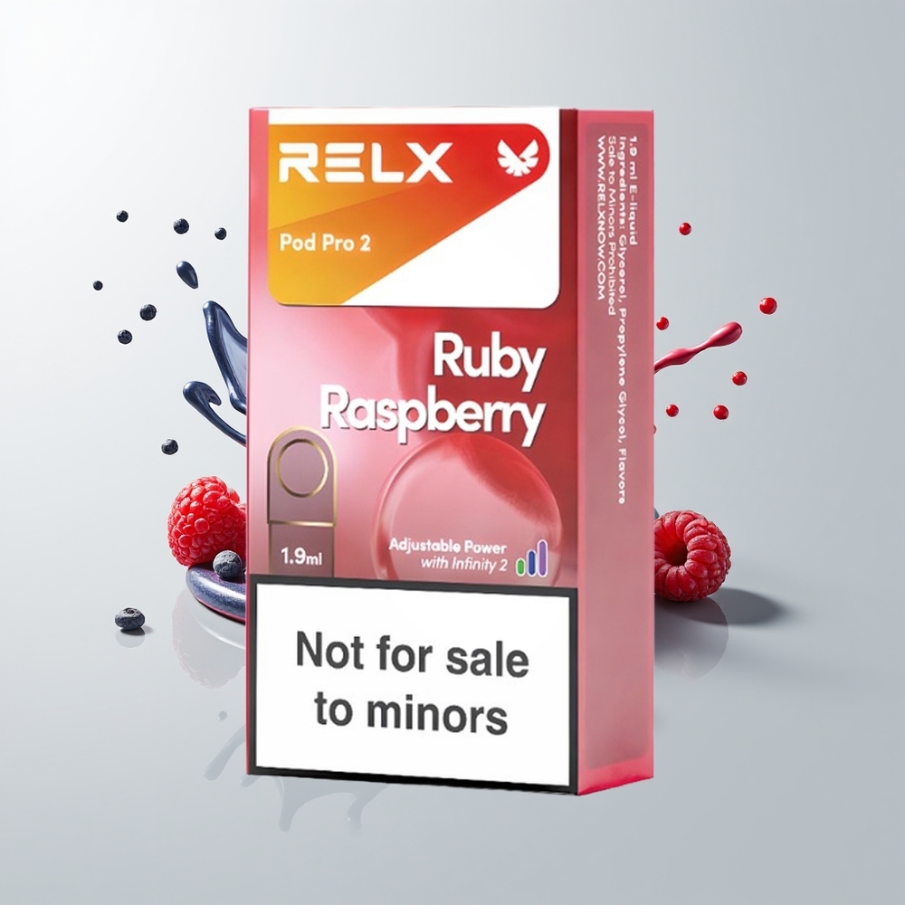 Blue Raspberry Relx Pod Pro 2 Vape Device Ireland Wholesale