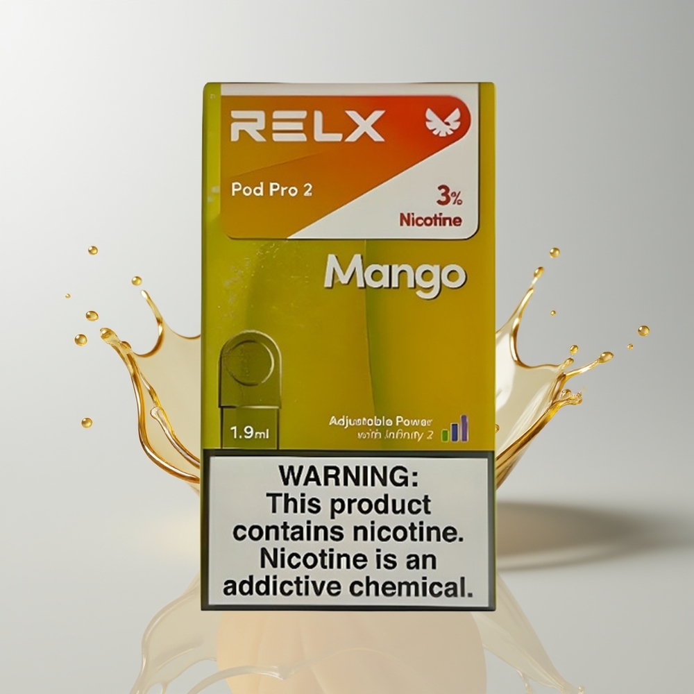 Mango Ice Relx Pod Pro 2 Vape Device Ireland Wholesale 30mg/ml Nicotine