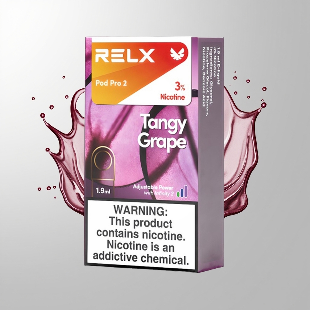 Tangy Grape Relx Pod Pro 2 Vape Device Ireland Wholesale