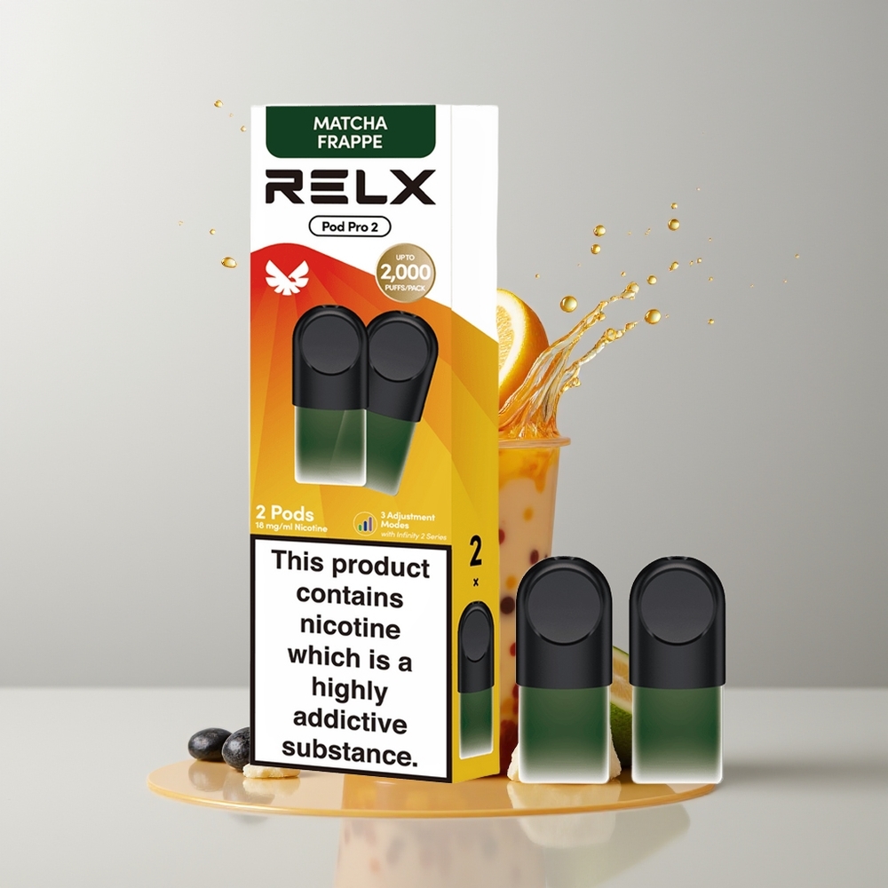 Tea-Matcha Frappe Tea Relx Pod Pro 2 Vape Device Ireland Wholesale