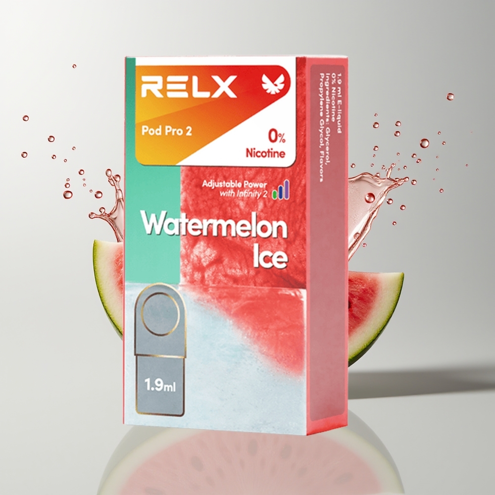 Watermelon Ice Relx Pod Pro 2 Vape Device Ireland Wholesale 0mg/ml Nicotine