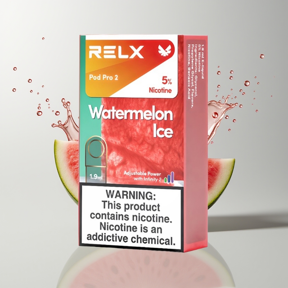 Watermelon Ice Relx Pod Pro 2 Vape Device Ireland Wholesale 50mg/ml Nicotine