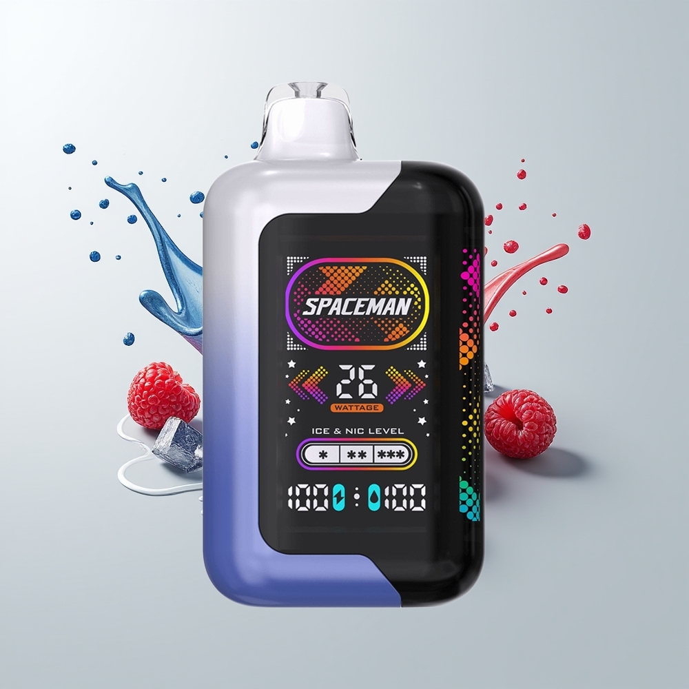Blue Razz Ice SMOK SPACEMAN SP40000 Disposable Vape Ireland Wholesale