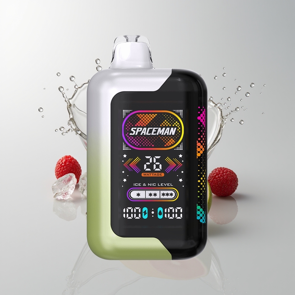 White Grape Ice SMOK SPACEMAN SP40000 Disposable Vape Ireland Wholesale