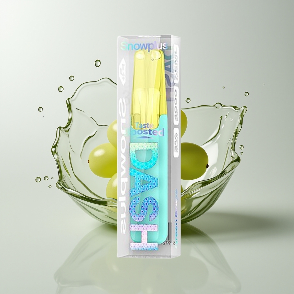 Green Grape Snowplus Dash 4000 Puffs Disposable Device Ireland Wholesale