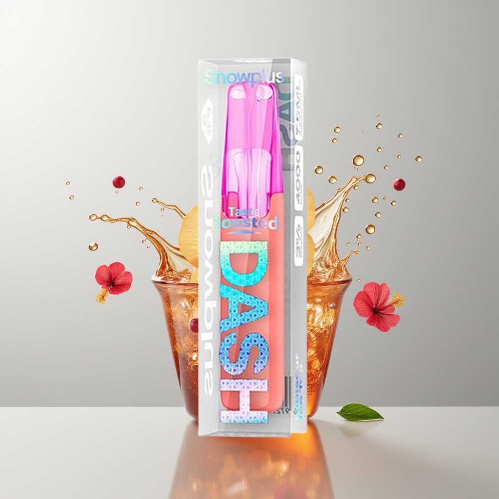 Hibiscus Ice Tea Snowplus Dash 4000 Puffs Disposable Device Ireland Wholesale