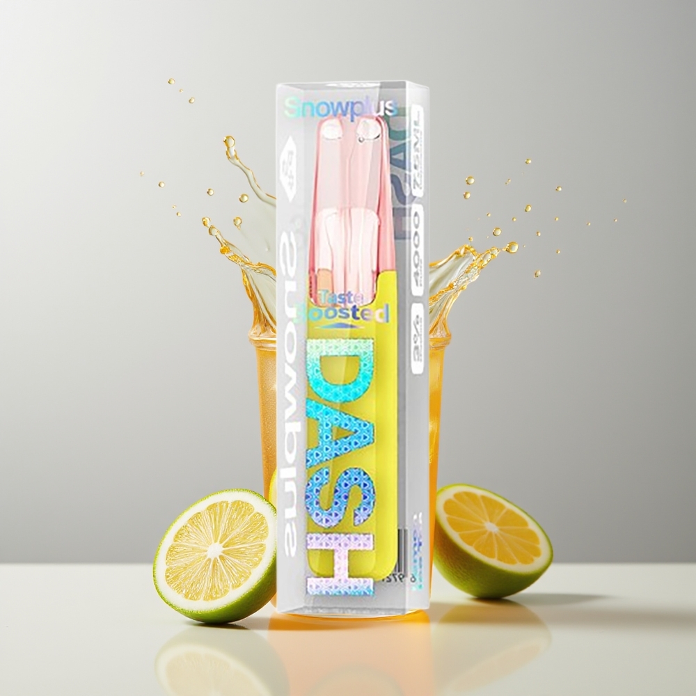 Lemon Ice Tea Snowplus Dash 4000 Puffs Disposable Device Ireland Wholesale