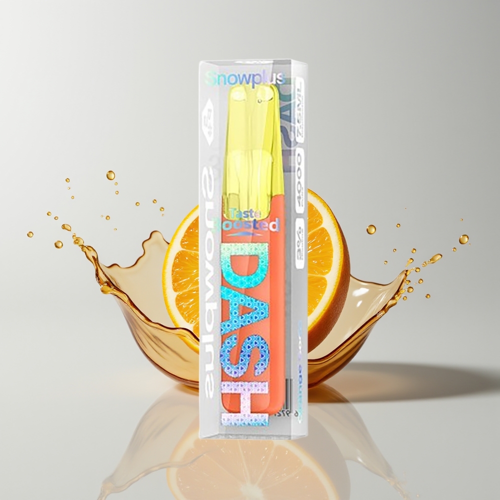 Orange Soda Snowplus Dash 4000 Puffs Disposable Device Ireland Wholesale