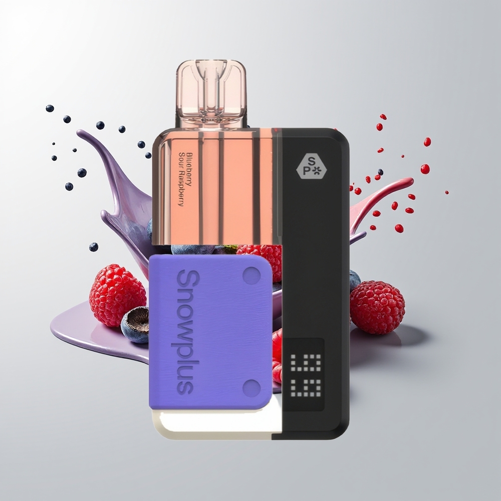 Blueberry Sour Raspberry Snowplus Swift 15000 Puffs Pod Kit Ireland Wholesale