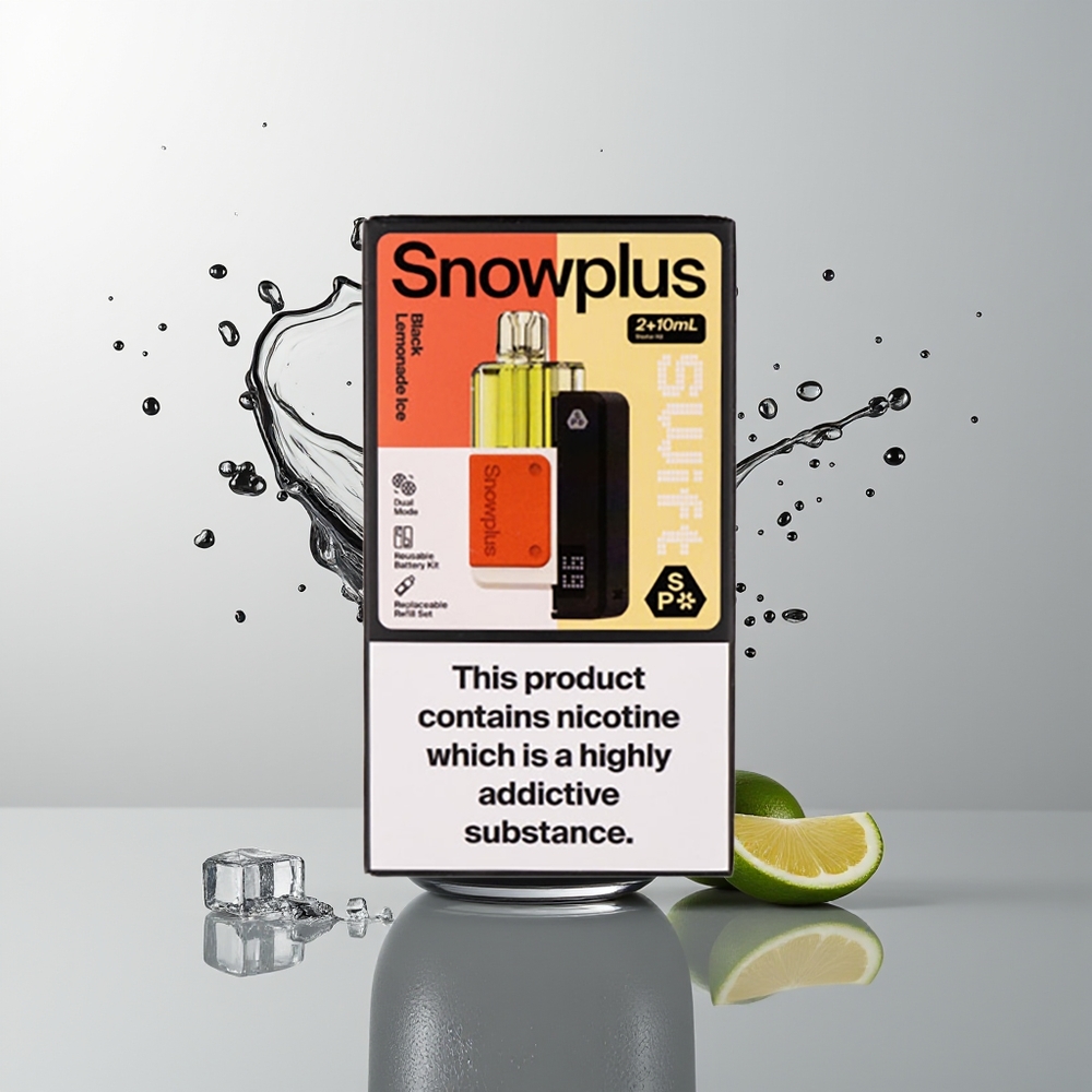 Black Lemonade Ice Snowplus Swift 5000 Puffs Prefilled Pod Kit Ireland Wholesale