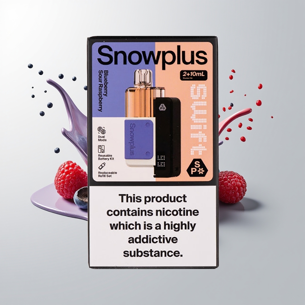 Blueberry Sour Raspberry Snowplus Swift 5000 Puffs Prefilled Pod Kit Ireland Wholesale