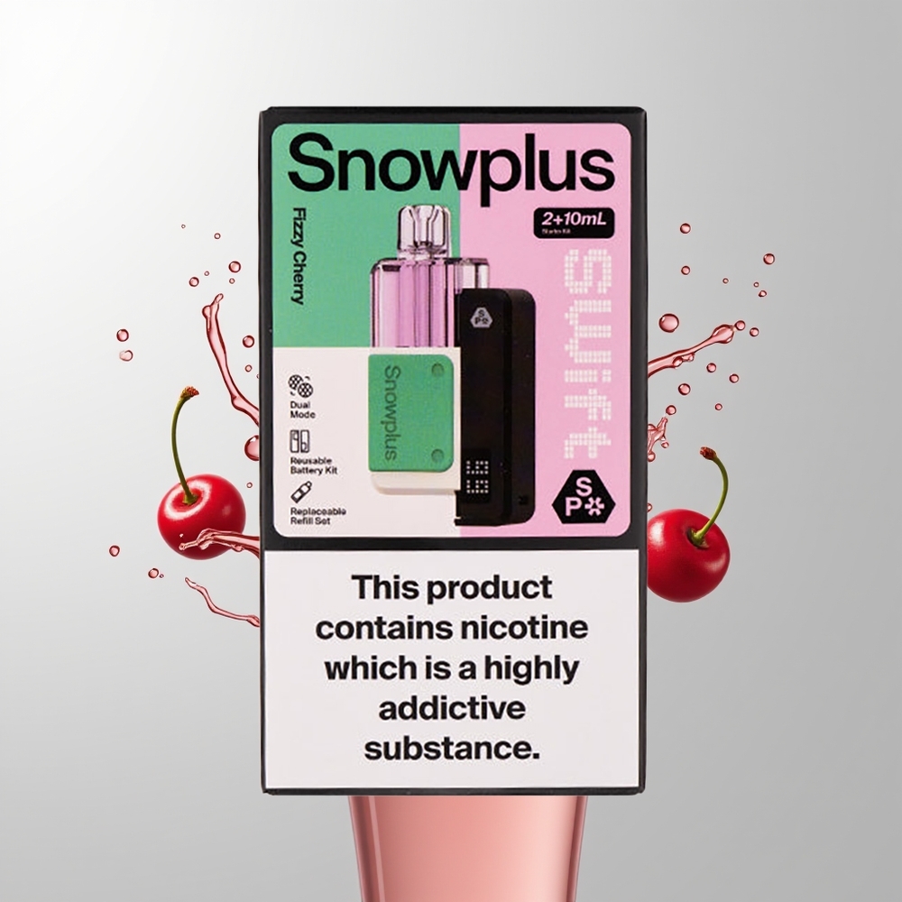 Fizzy Cherry Snowplus Swift 5000 Puffs Prefilled Pod Kit Ireland Wholesale