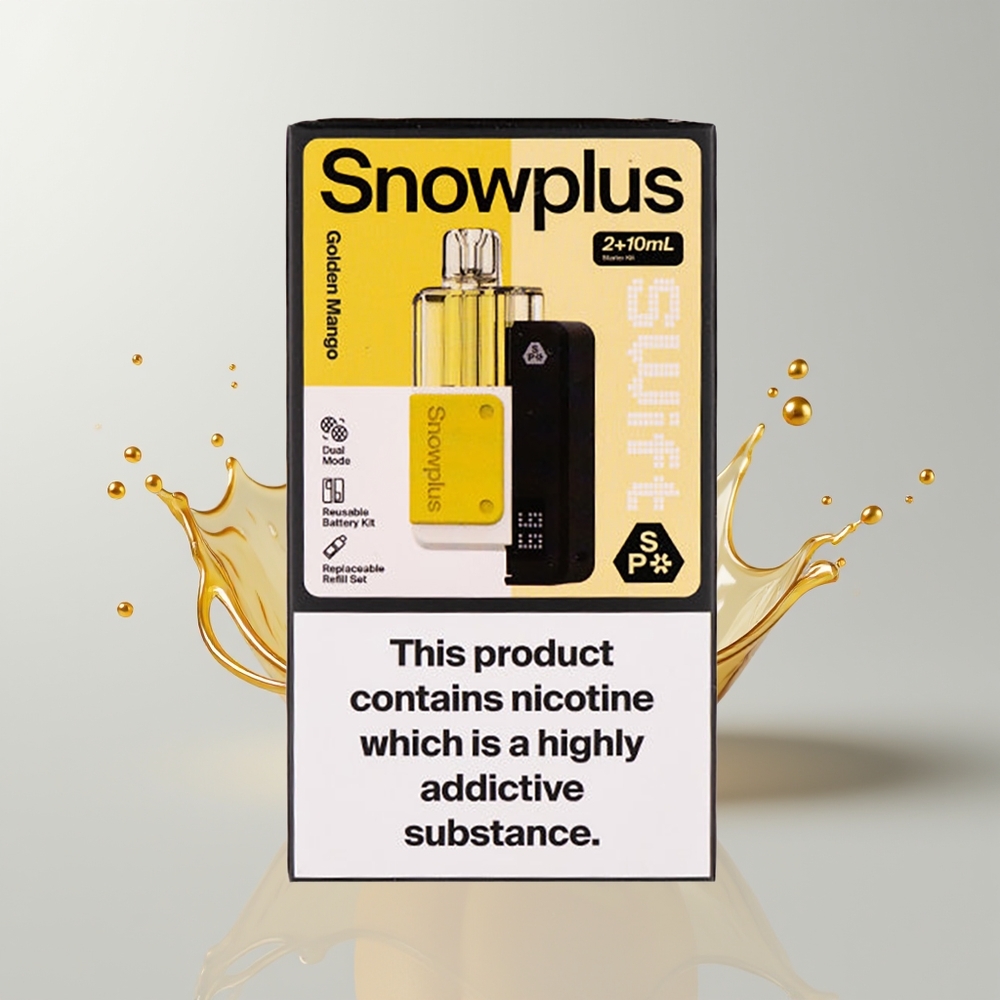 Golden Mango Snowplus Swift 5000 Puffs Prefilled Pod Kit Ireland Wholesale