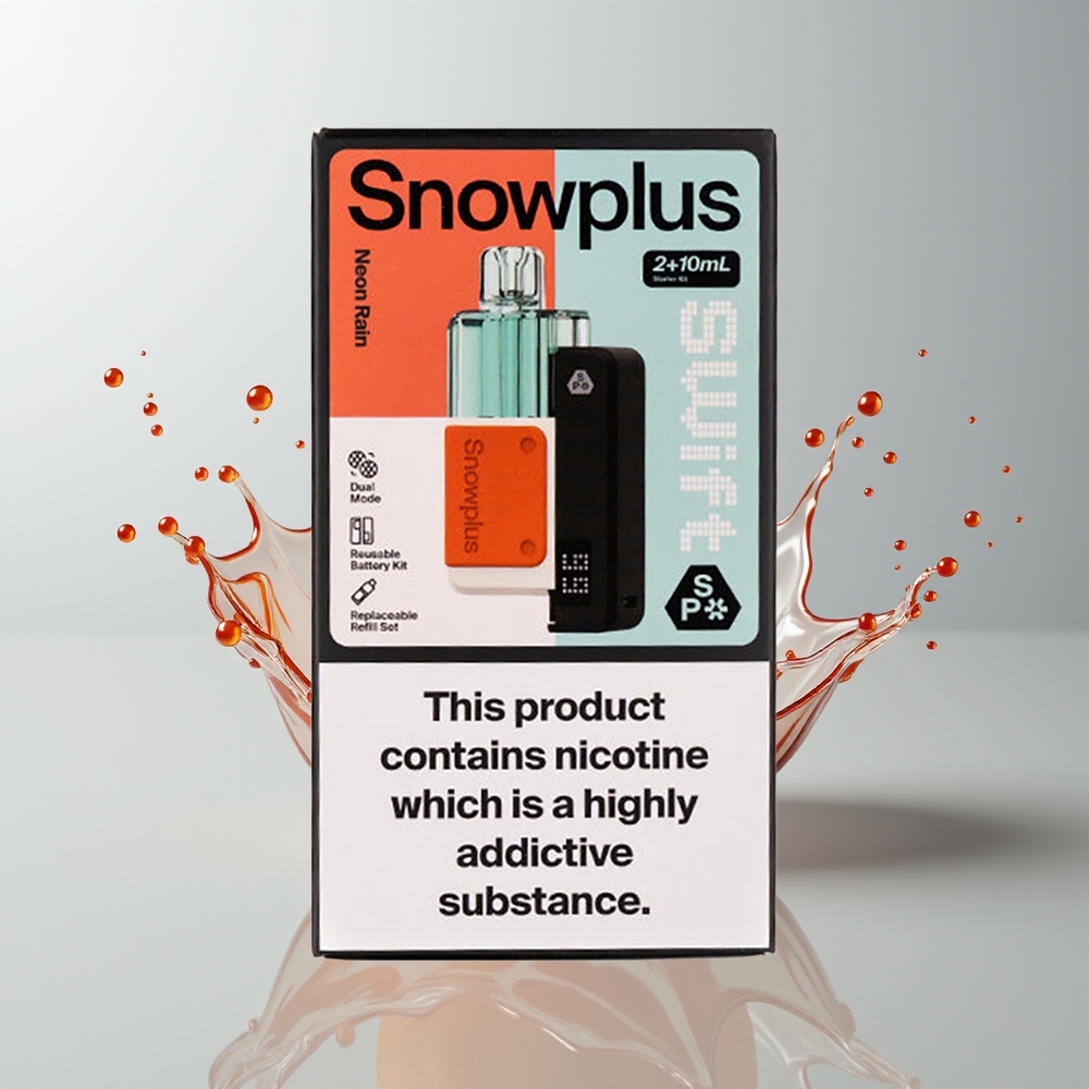 Neon Rain Snowplus Swift 5000 Puffs Prefilled Pod Kit Ireland Wholesale