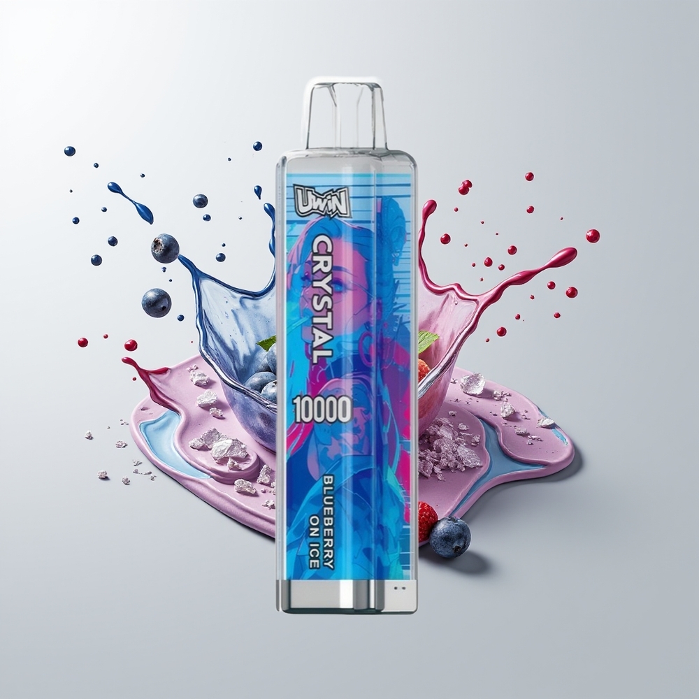 Blueberry On Ice Uwin Crystal 10000 Puffs Disposable Vape Ireland Wholesale