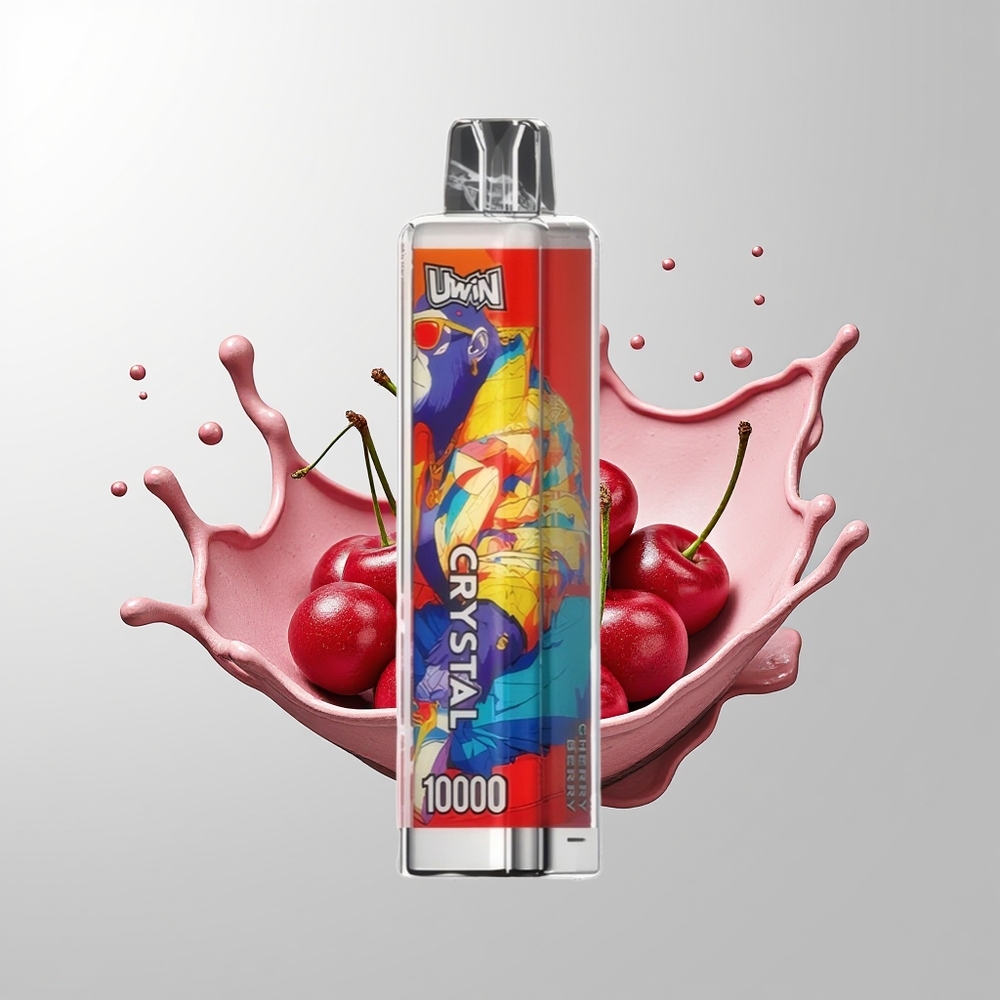 Cherry Berry Uwin Crystal 10000 Puffs Disposable Vape Ireland Wholesale