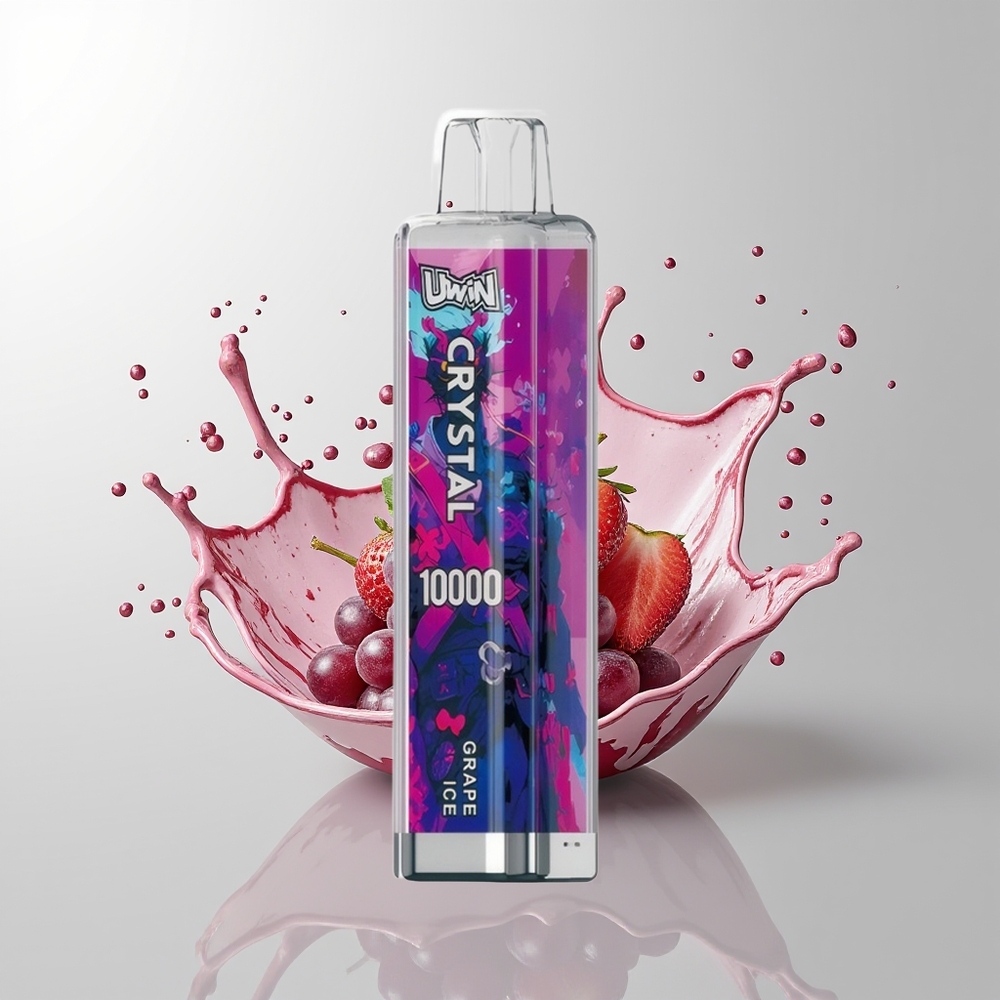 Grape Ice Uwin Crystal 10000 Puffs Disposable Vape Ireland Wholesale