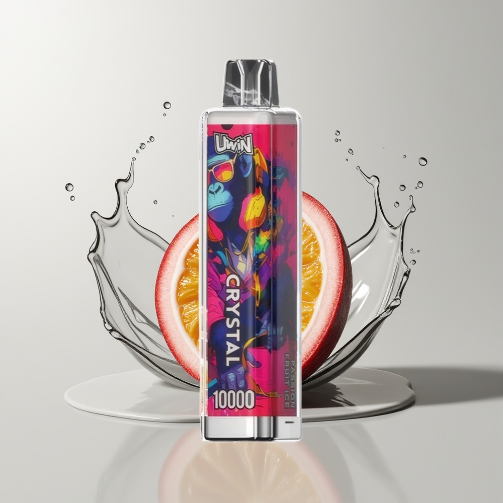 Passion Fruit Ice Uwin Crystal 10000 Puffs Disposable Vape Ireland Wholesale