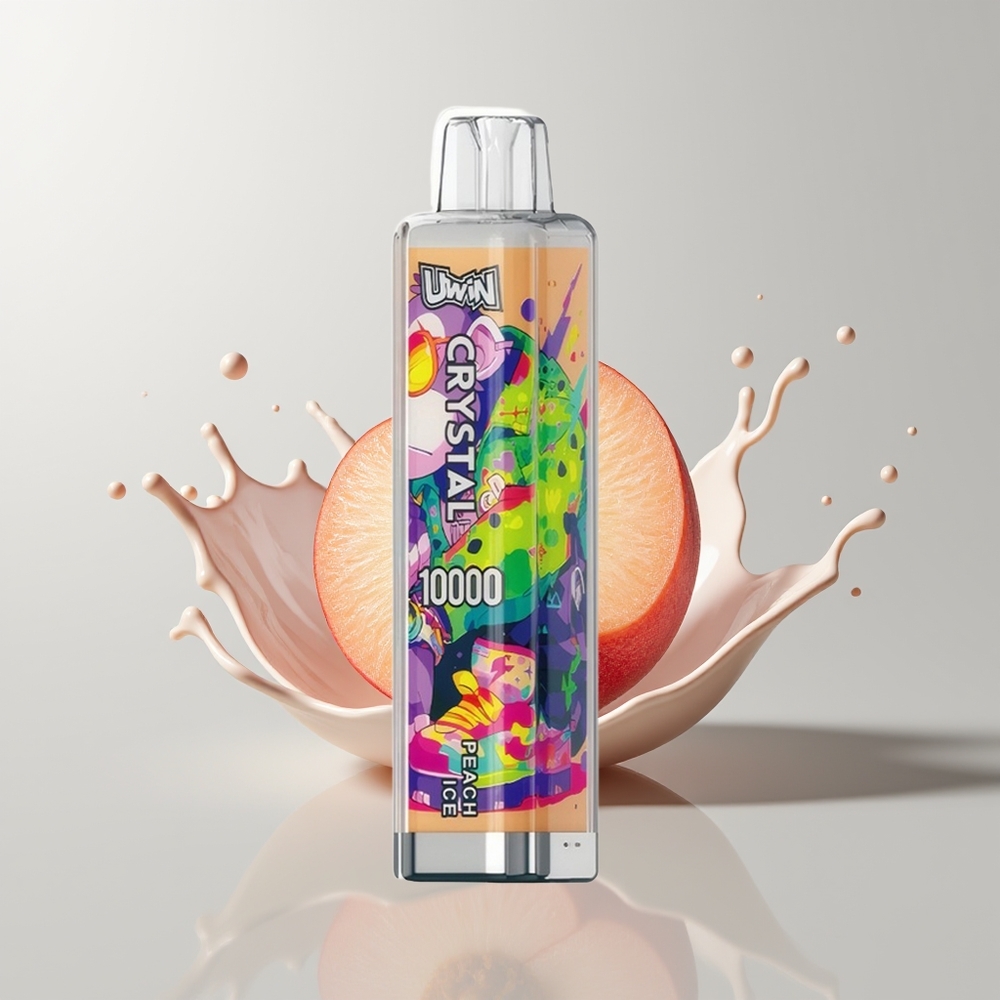Peach Ice Uwin Crystal 10000 Puffs Disposable Vape Ireland Wholesale