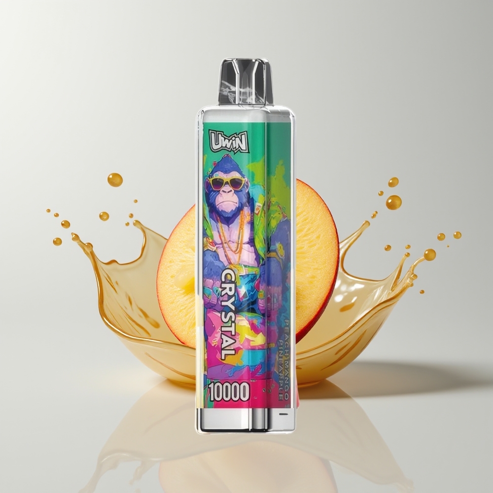 Peach Mango Pineapple Uwin Crystal 10000 Puffs Disposable Vape Ireland Wholesale