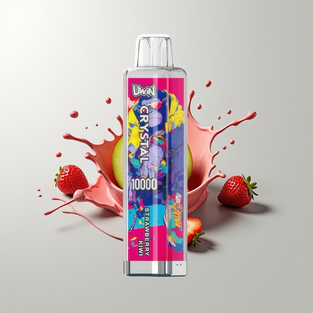 Strawberry Kiwi Uwin Crystal 10000 Puffs Disposable Vape Ireland Wholesale