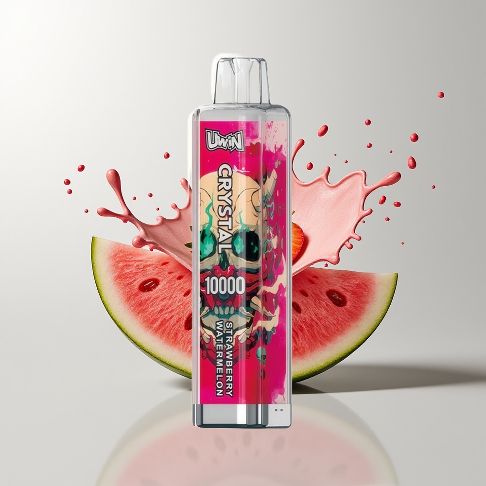 Strawberry Watermelon Uwin Crystal 10000 Puffs Disposable Vape Ireland Wholesale