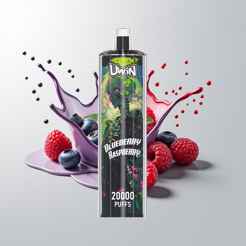 Blueberry Raspberry Uwin Shisha Hookah Crystal 20000 Puffs Ireland Wholesale
