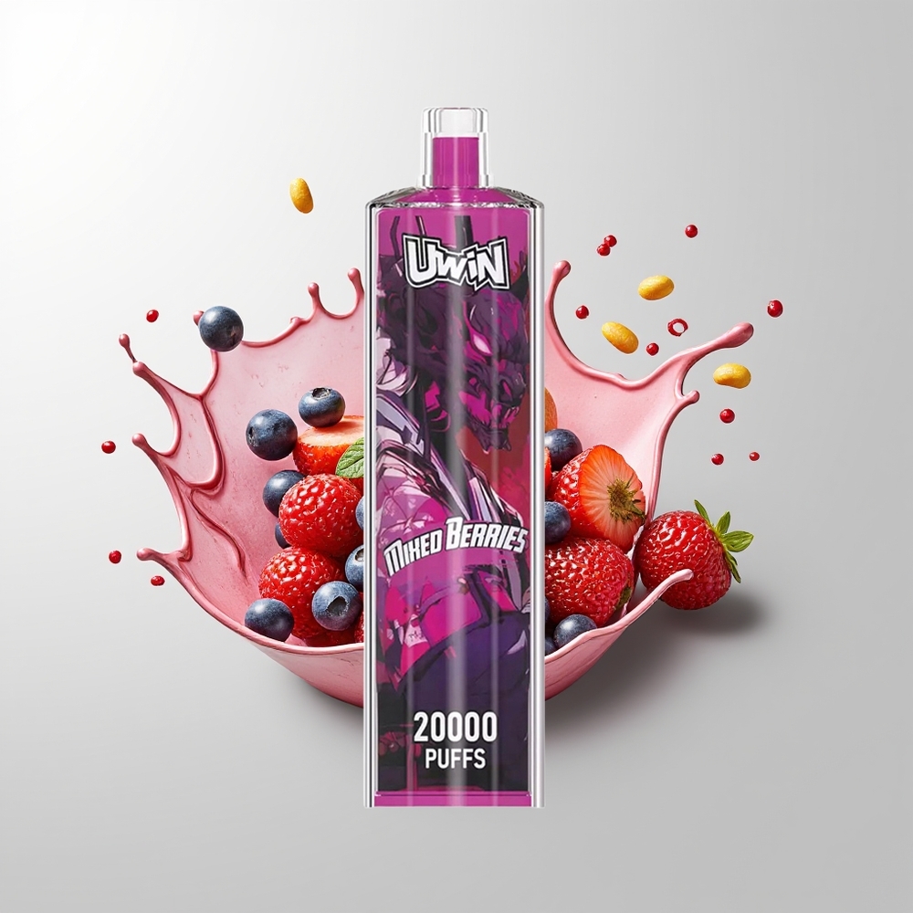 Mixed Berries Uwin Shisha Hookah Crystal 20000 Puffs Ireland Wholesale