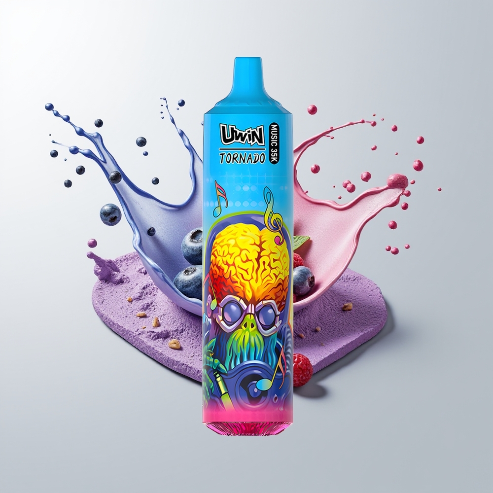 Blueberry On Ice Uwin Tornado 35K Music Disposable Vape Ireland Wholesale