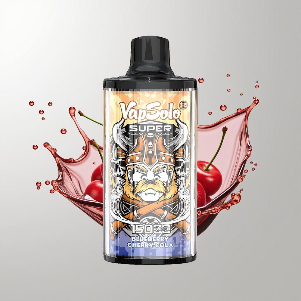 Cherry Cola Vapsolo Super 15000 Puffs Disposable Vape Ireland Wholesale