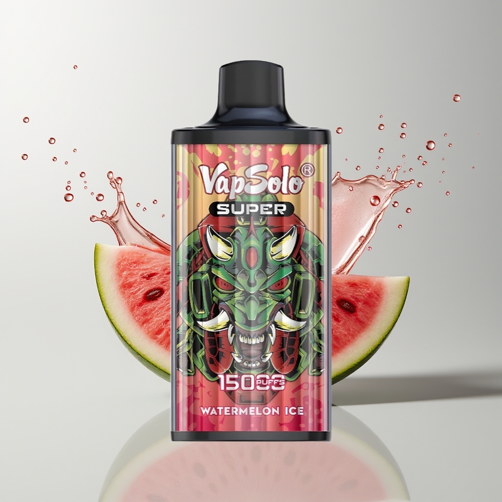 Watermelon Ice Vapsolo Super 15000 Puffs Disposable Vape Ireland Wholesale