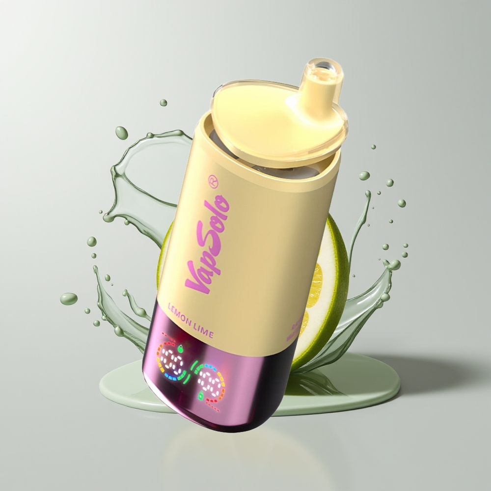 Lemon Lime Vapsolo Triple 30000 Puffs Disposable Vape Ireland Wholesale