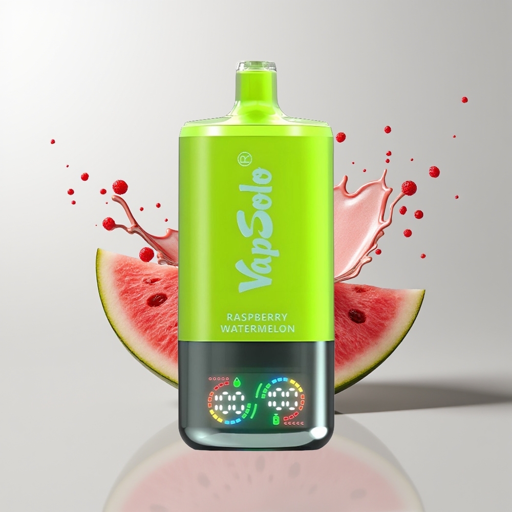 Raspberry Watermelon Vapsolo Triple 30000 Puffs Disposable Vape Ireland Wholesale