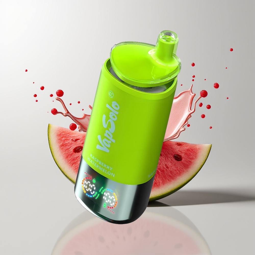 Raspberry Watermelon Vapsolo Triple 30000 Puffs Disposable Vape Ireland Wholesale