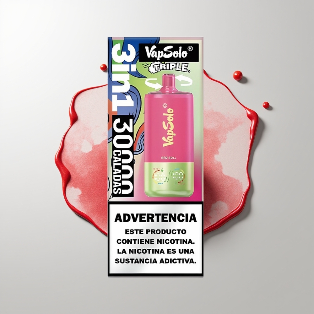 Red Bull Vapsolo Triple 30000 Puffs Disposable Vape Ireland Wholesale