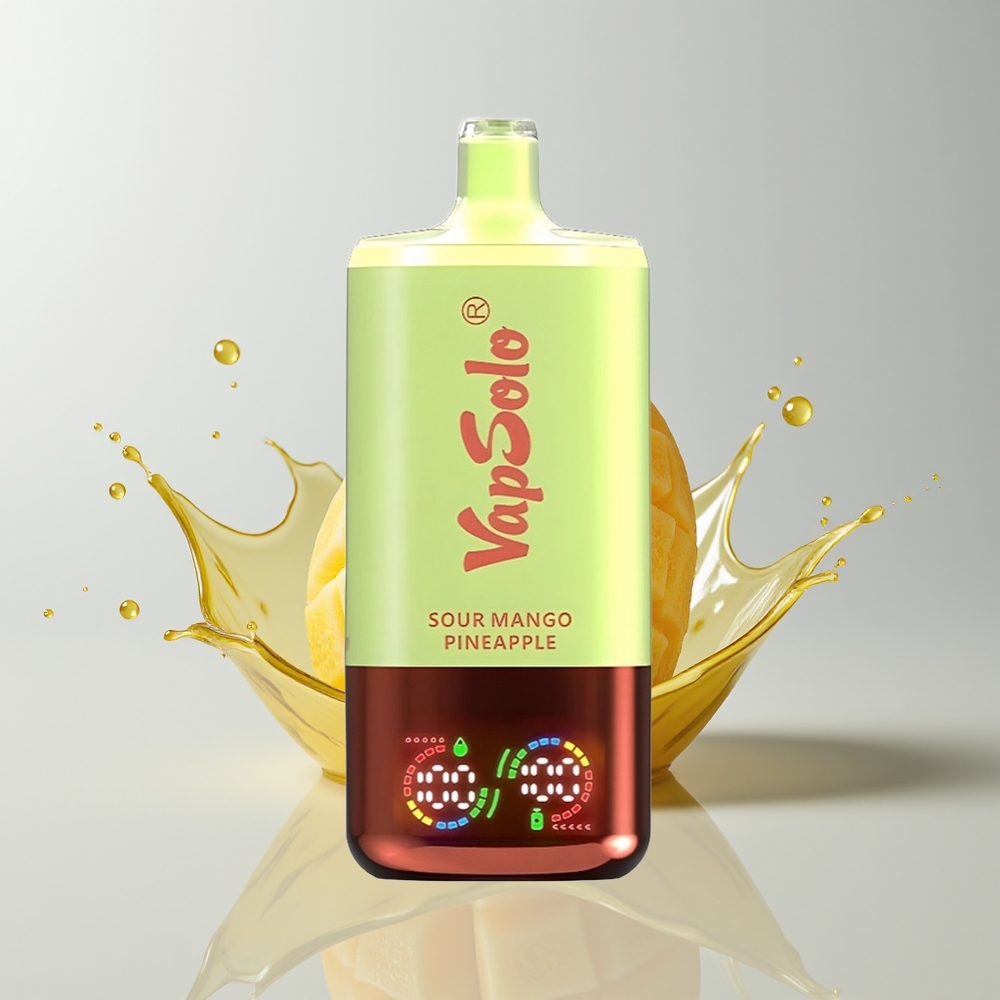 Sour Mango Pineapple Vapsolo Triple 30000 Puffs Disposable Vape Ireland Wholesale