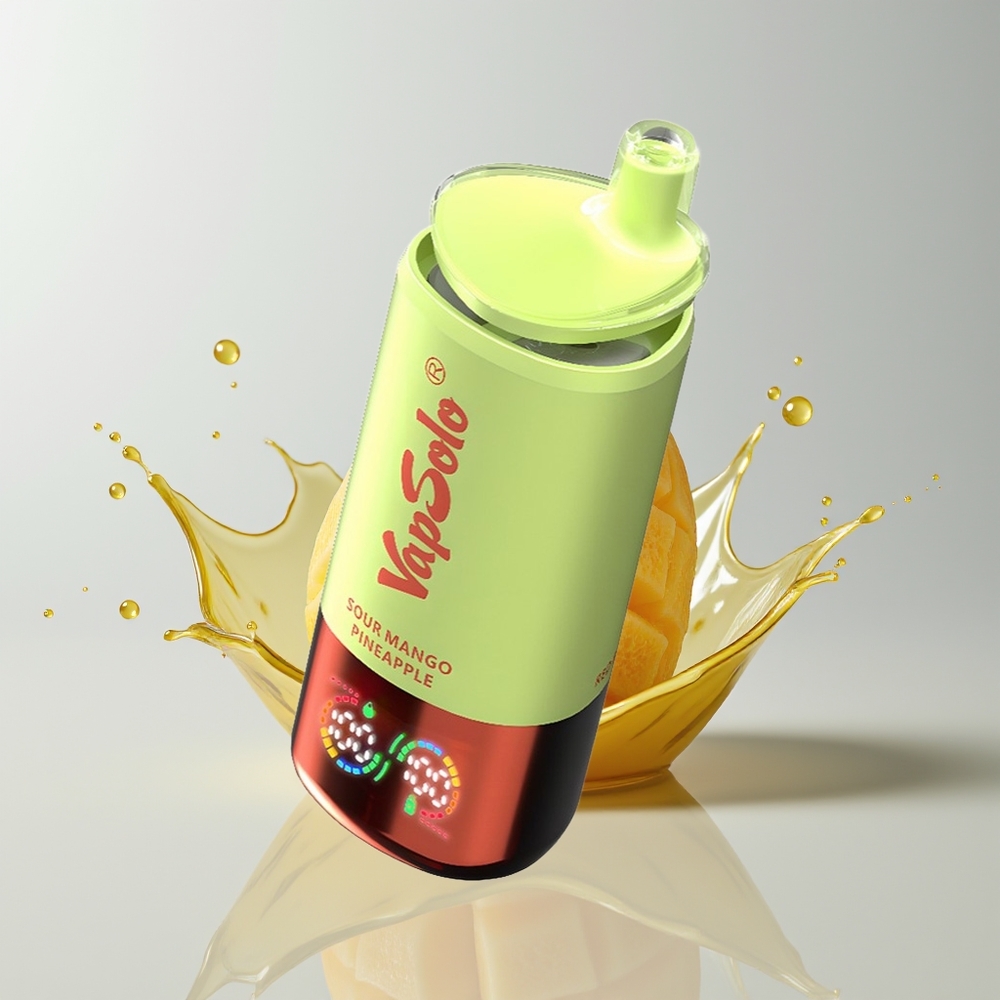 Sour Mango Pineapple Vapsolo Triple 30000 Puffs Disposable Vape Ireland Wholesale