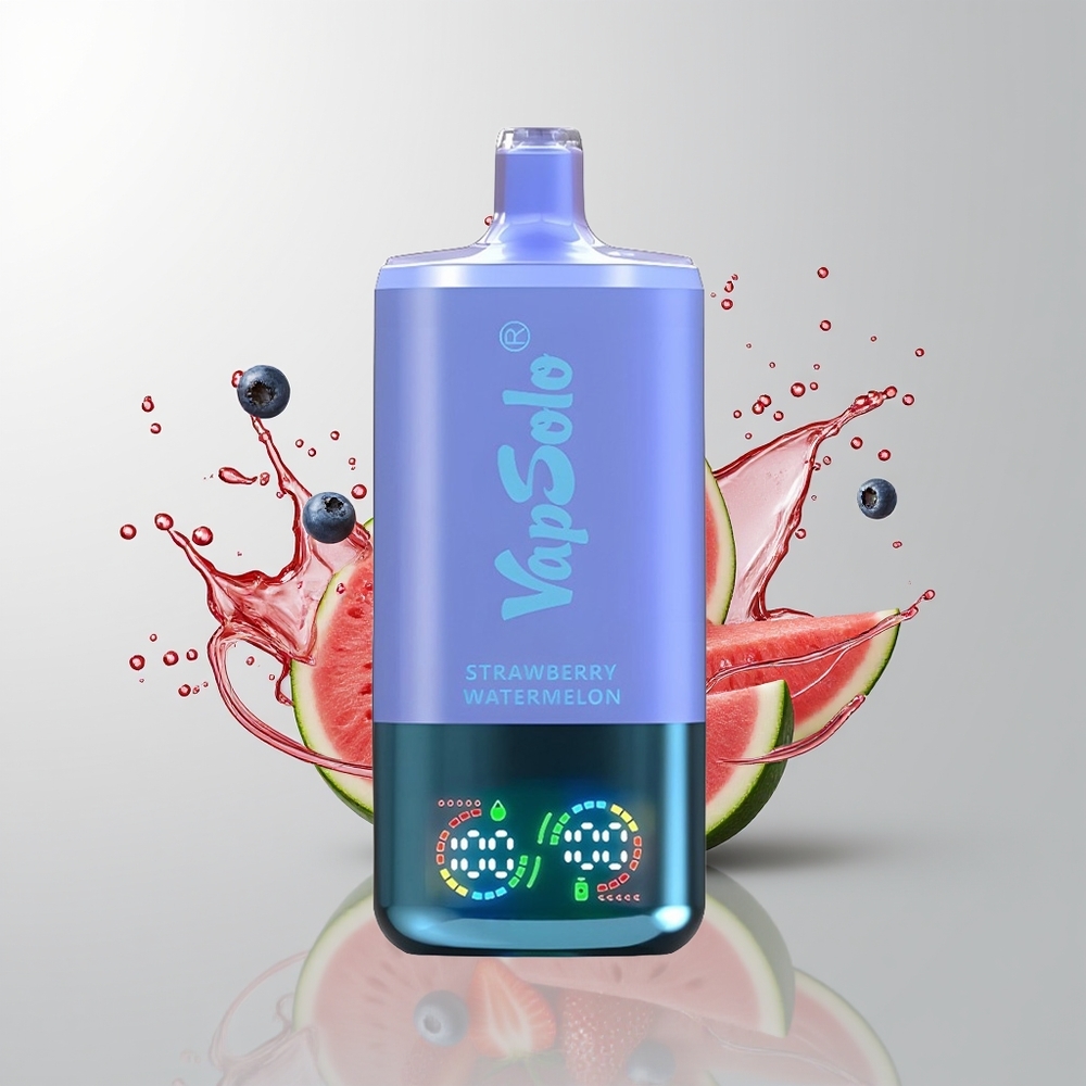 Strawberry Watermelon & Blueberry Ice Vapsolo Triple 30000 Puffs Disposable Vape Ireland Wholesale