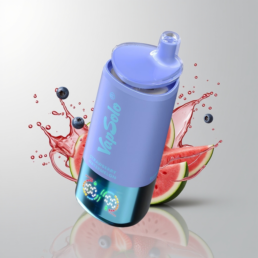 Strawberry Watermelon & Blueberry Ice Vapsolo Triple 30000 Puffs Disposable Vape Ireland Wholesale