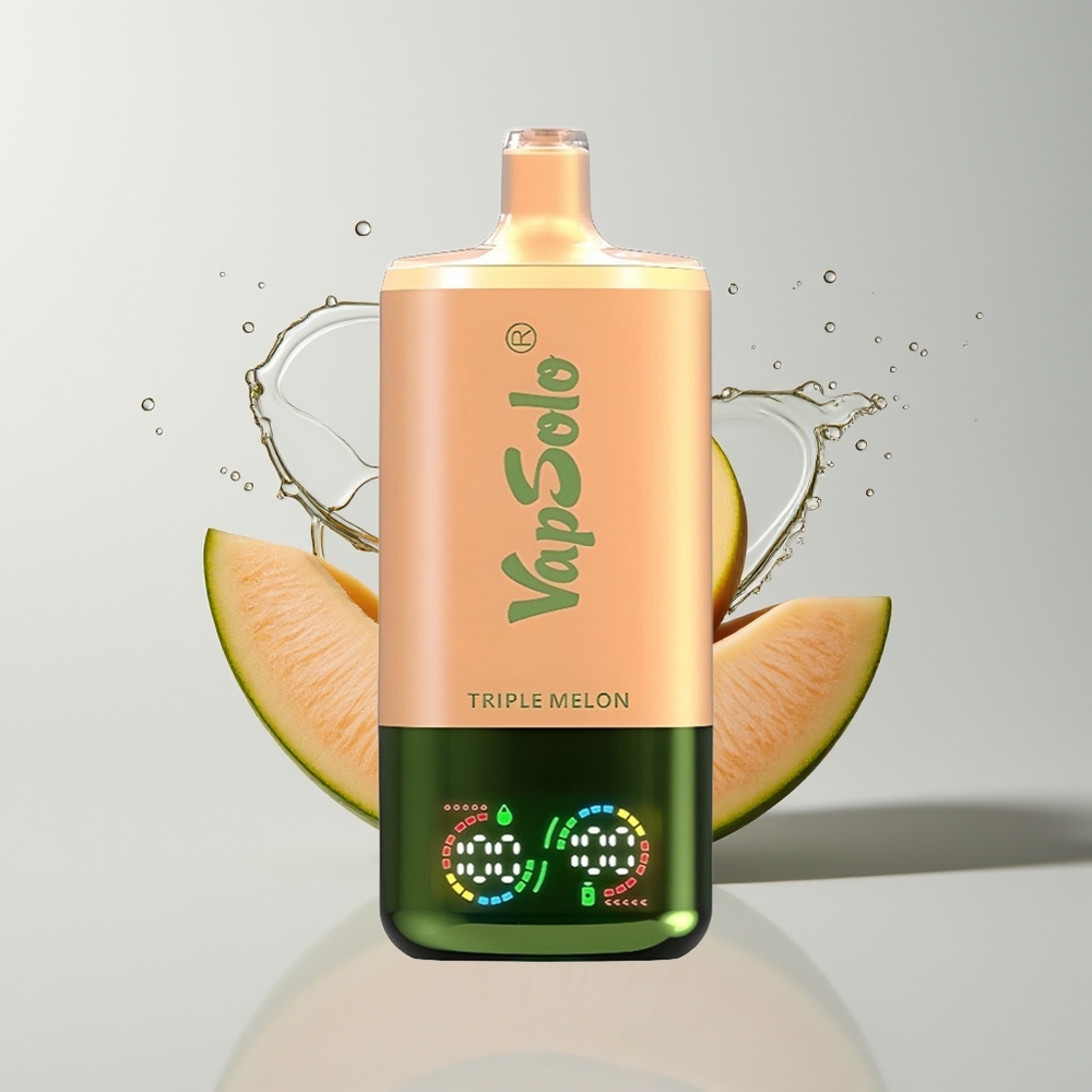Triple Melon Vapsolo Triple 30000 Puffs Disposable Vape Ireland Wholesale