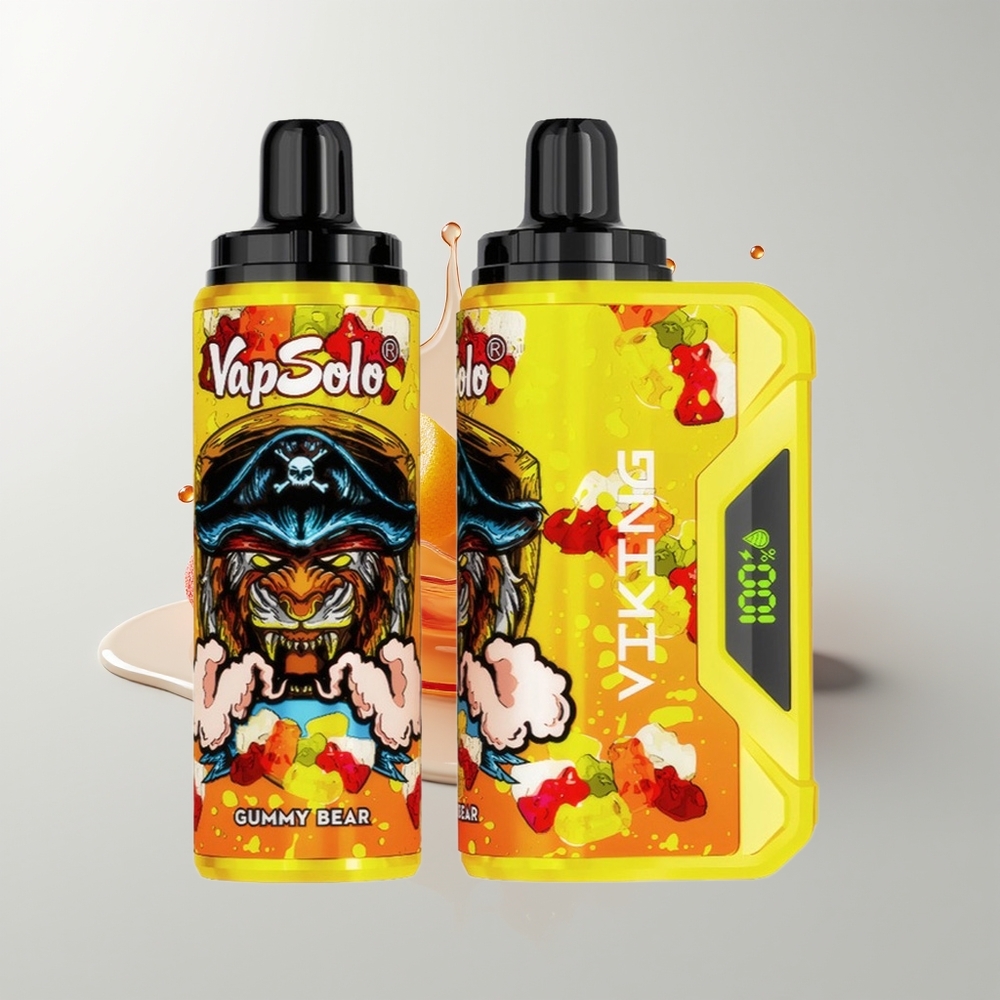 Gummy Bear VapSolo VIKING 12000 Puffs Disposable Vape Ireland Wholesale