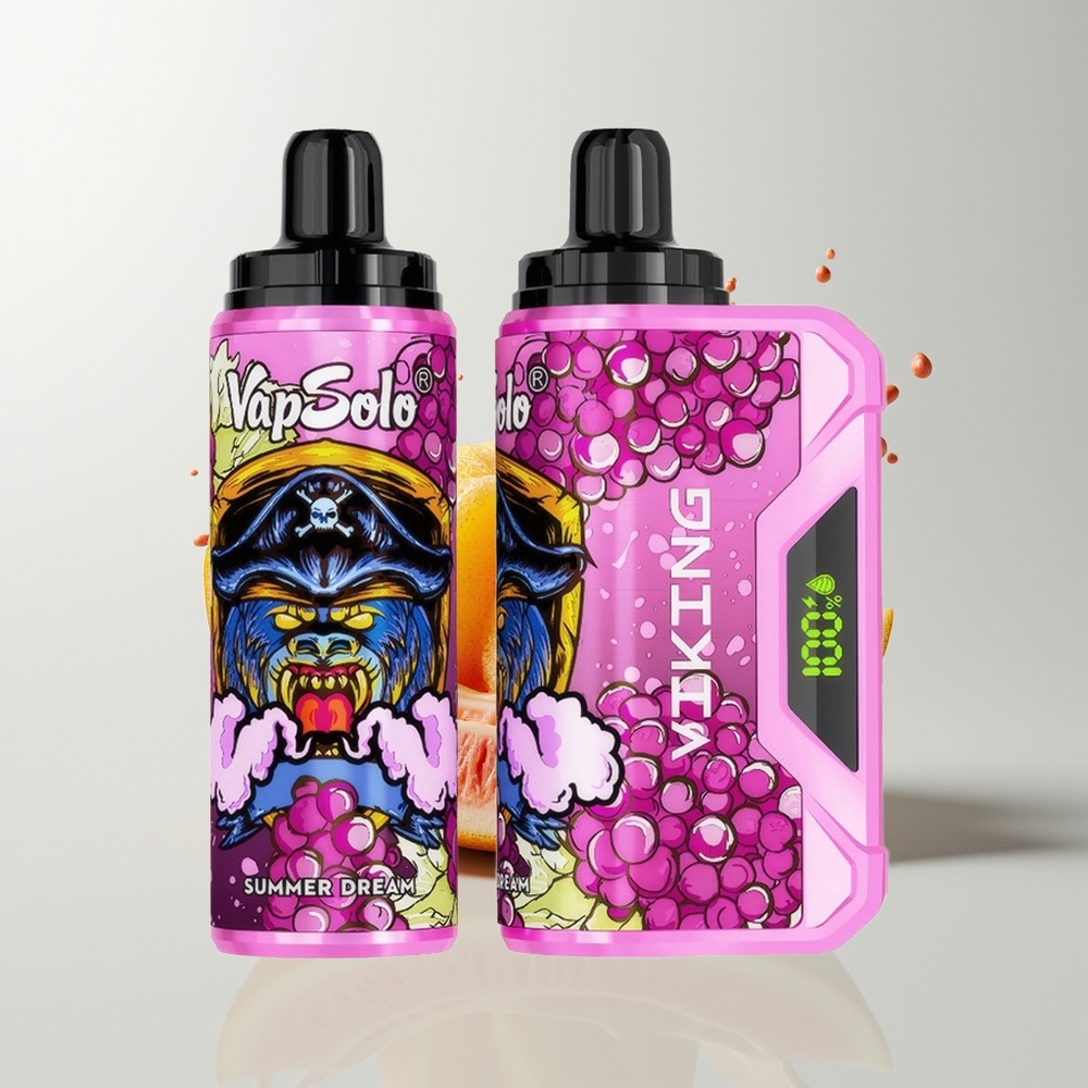 Summer Dream VapSolo VIKING 12000 Puffs Disposable Vape Ireland Wholesale