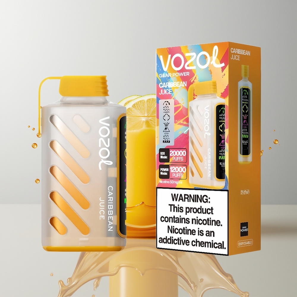 Caribbean Juice VOZOL Gear Power 20000 Puffs Disposable Vape Ireland Wholesale