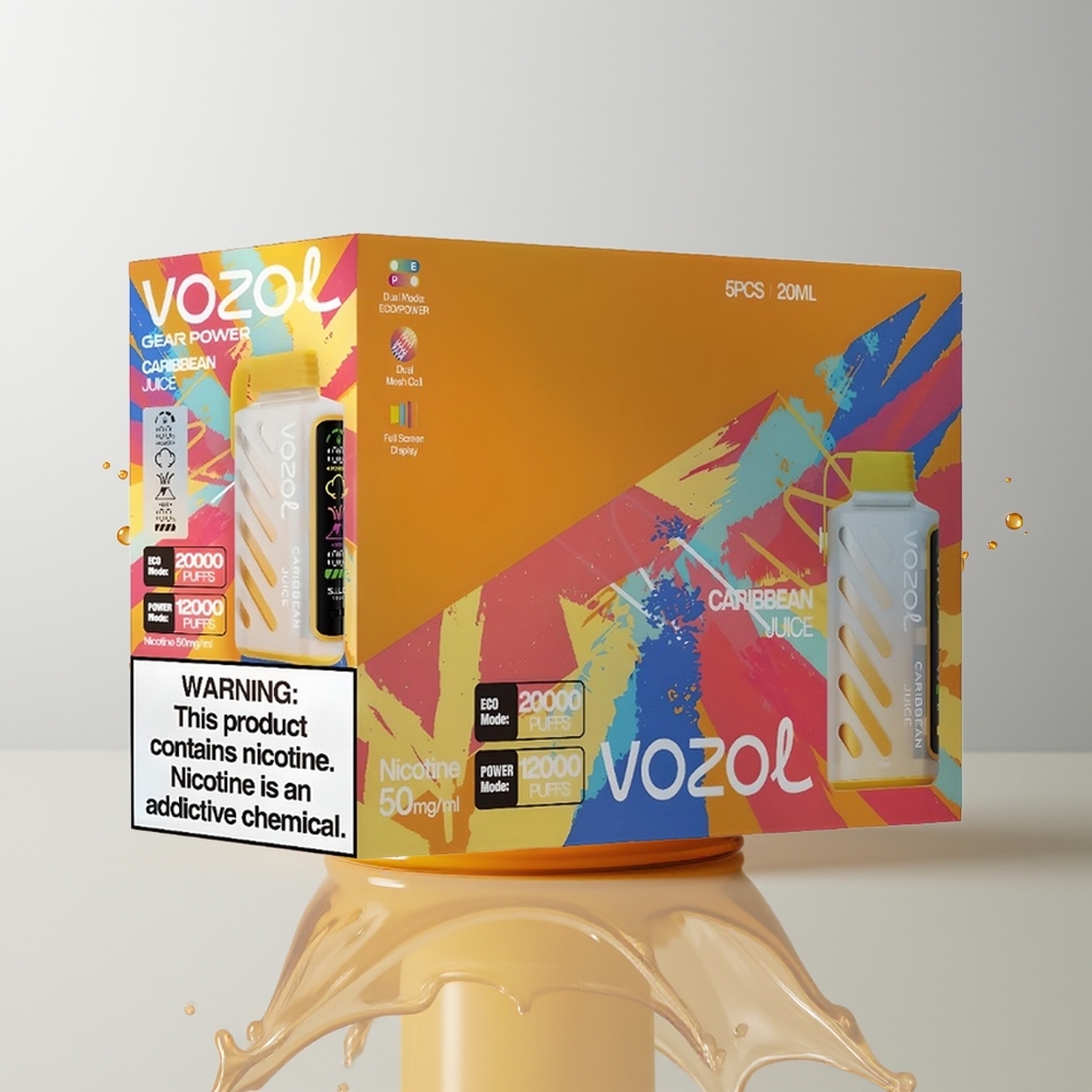 Caribbean Juice VOZOL Gear Power 20000 Puffs Disposable Vape Ireland Wholesale